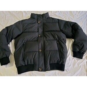 Spier & MacKay Black Short Down Feather Puffer Jacket Mens Size XL